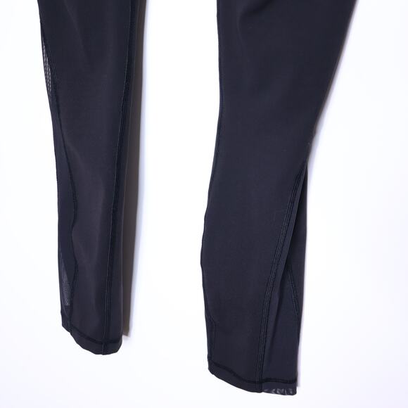 LULULEMON Train Times 7/8 Pant 25" Black Lightweight Yoga Active Women's 6 - Picture 6 of 7
